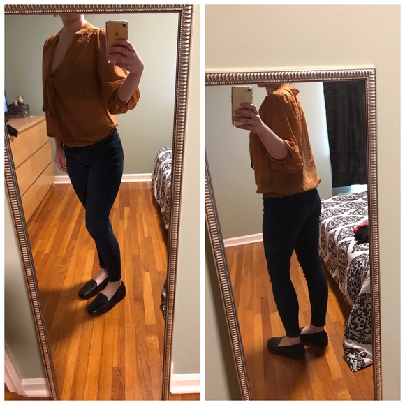 Swoop-Neck Blouse - Picture 2 of 4